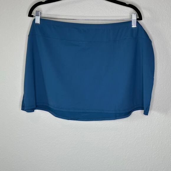 NWT Jantzen Rockin Moroccan Blue Swim Skirt – Size 18W - Picture 2 of 5